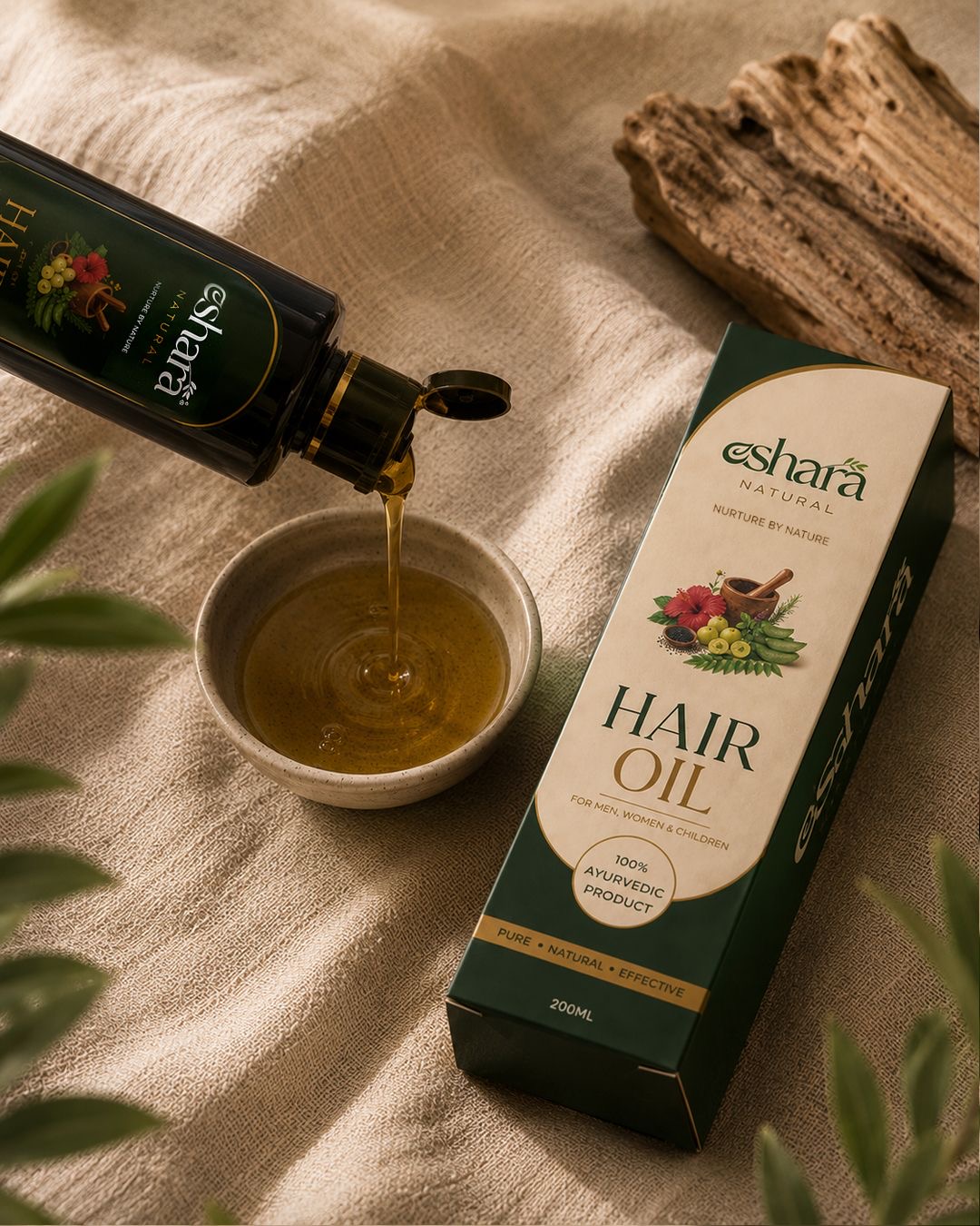 ESHARA NATURAL HAIR OIL - Image 3